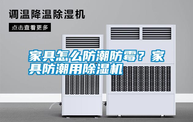 家具怎么防潮防霉？家具防潮用除濕機