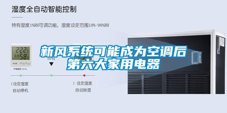 新風系統(tǒng)可能成為空調后第六大家用電器