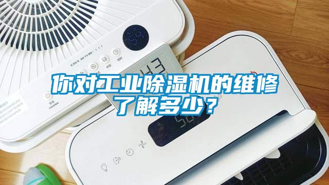 你對工業(yè)除濕機的維修了解多少？