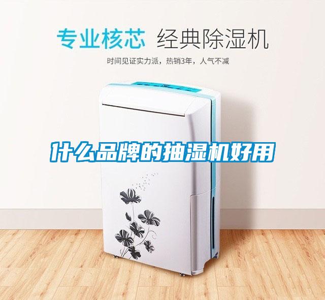 什么品牌的抽濕機好用