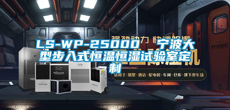 LS-WP-25000  寧波大型步入式恒溫恒濕試驗室定制