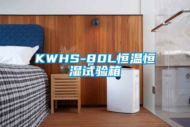 KWHS-80L恒溫恒濕試驗箱