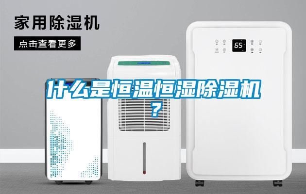 什么是恒溫恒濕除濕機(jī)？