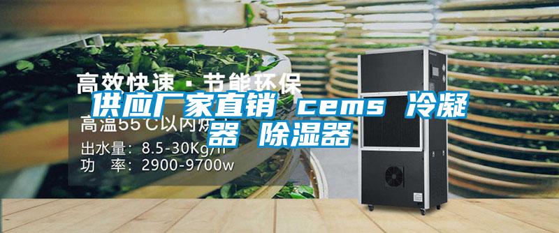 供應廠家直銷 cems 冷凝器 除濕器