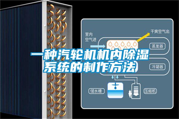 一種汽輪機機內除濕系統(tǒng)的制作方法