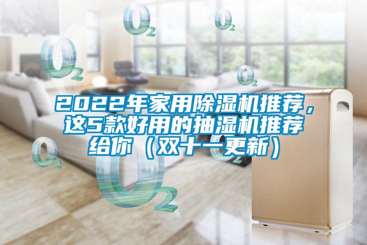 2022年家用除濕機(jī)推薦，這5款好用的抽濕機(jī)推薦給你（雙十一更新）