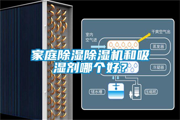 家庭除濕除濕機和吸濕劑哪個好？