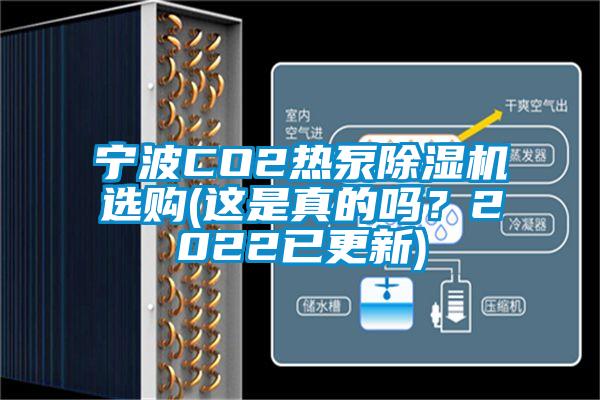 寧波CO2熱泵除濕機選購(這是真的嗎？2022已更新)