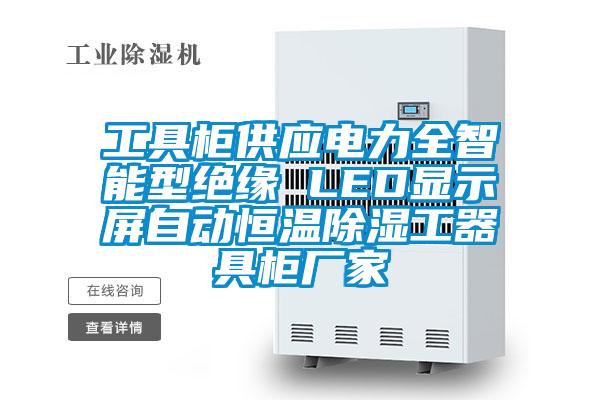 工具柜供應(yīng)電力全智能型絕緣 LED顯示屏自動恒溫除濕工器具柜廠家