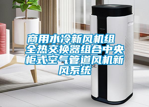 商用水冷新風(fēng)機(jī)組 全熱交換器組合中央柜式空氣管道風(fēng)機(jī)新風(fēng)系統(tǒng)