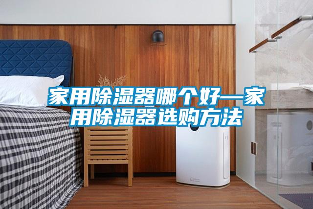 家用除濕器哪個好—家用除濕器選購方法