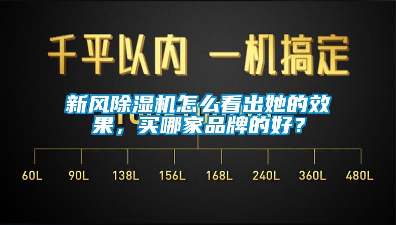 新風(fēng)除濕機(jī)怎么看出她的效果，買(mǎi)哪家品牌的好？