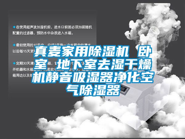 真麥家用除濕機 臥室 地下室去濕干燥機靜音吸濕器凈化空氣除濕器