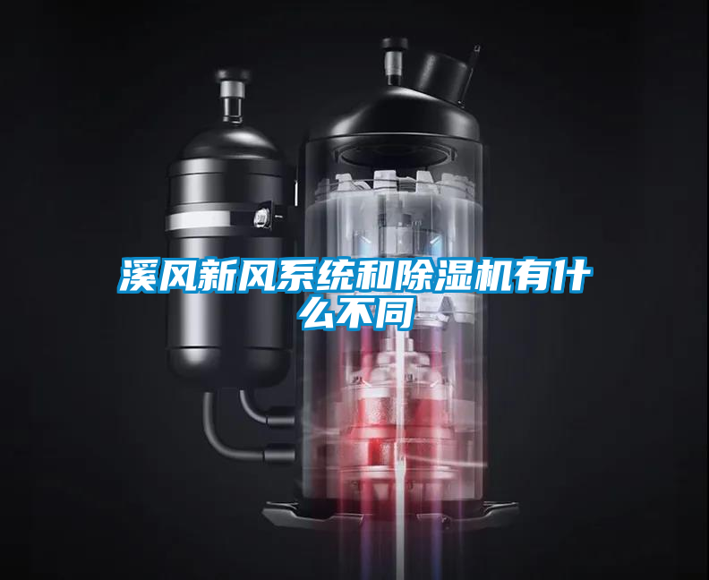 溪風新風系統(tǒng)和除濕機有什么不同