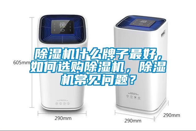 除濕機什么牌子最好，如何選購除濕機，除濕機常見問題？