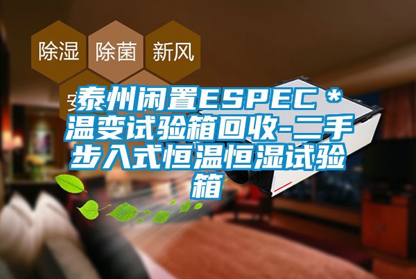 泰州閑置ESPEC＊溫變?cè)囼?yàn)箱回收-二手步入式恒溫恒濕試驗(yàn)箱