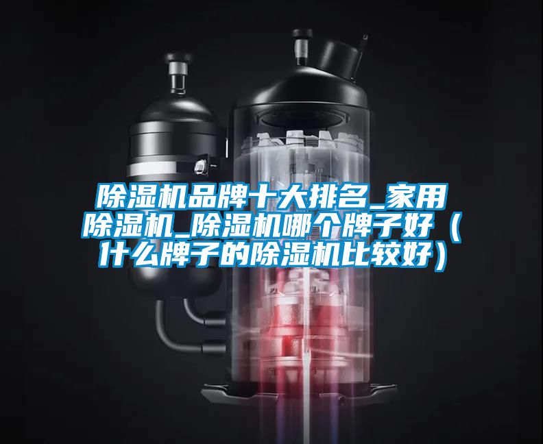 除濕機品牌十大排名_家用除濕機_除濕機哪個牌子好（什么牌子的除濕機比較好）