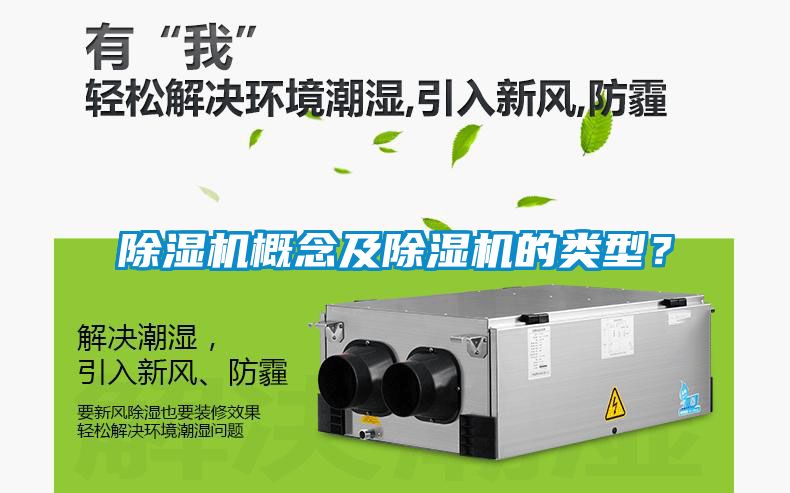 除濕機概念及除濕機的類型？