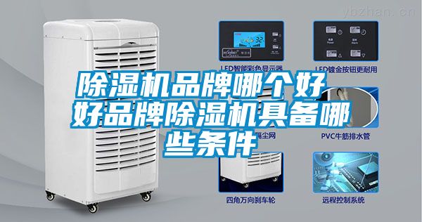 除濕機(jī)品牌哪個好 好品牌除濕機(jī)具備哪些條件