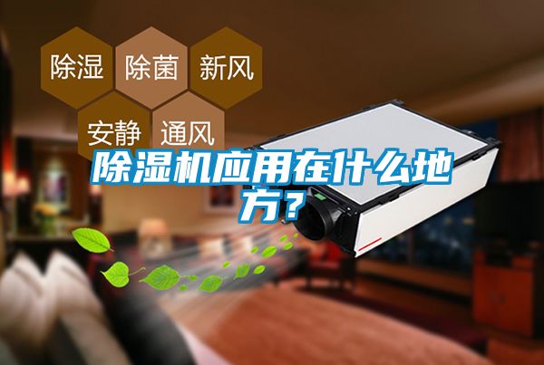 除濕機應用在什么地方？