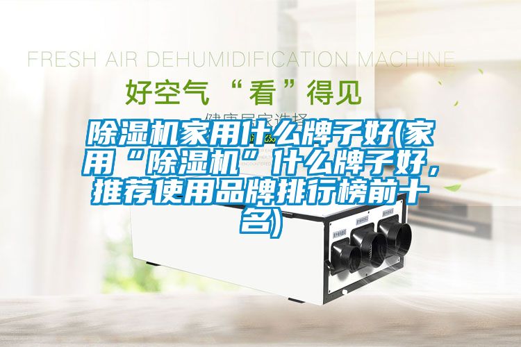 除濕機家用什么牌子好(家用“除濕機”什么牌子好，推薦使用品牌排行榜前十名)