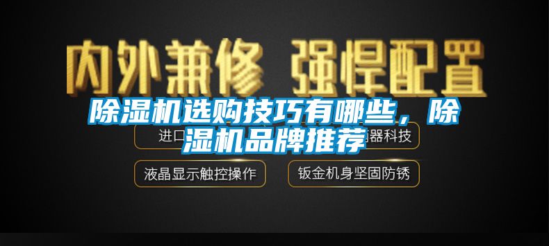 除濕機(jī)選購(gòu)技巧有哪些，除濕機(jī)品牌推薦