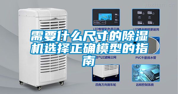 需要什么尺寸的除濕機選擇正確模型的指南